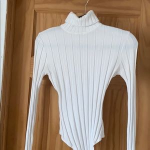 Ribbed Turtleneck Bodysuit Misguided